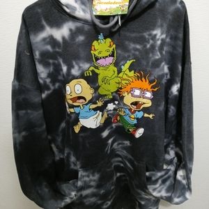 Nickelodeon Rugrats tye dye hoodie